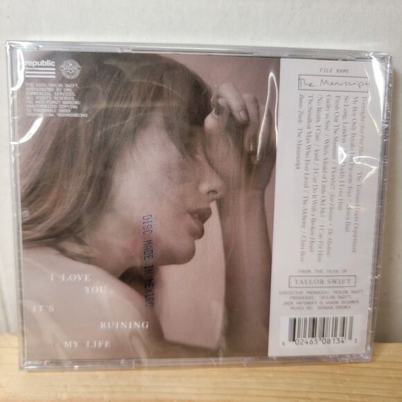 CD Taylor Swift - The Tortured Poets Department w 2-Sided Poster (1 of 4) SEALED - Picture 3 of 3